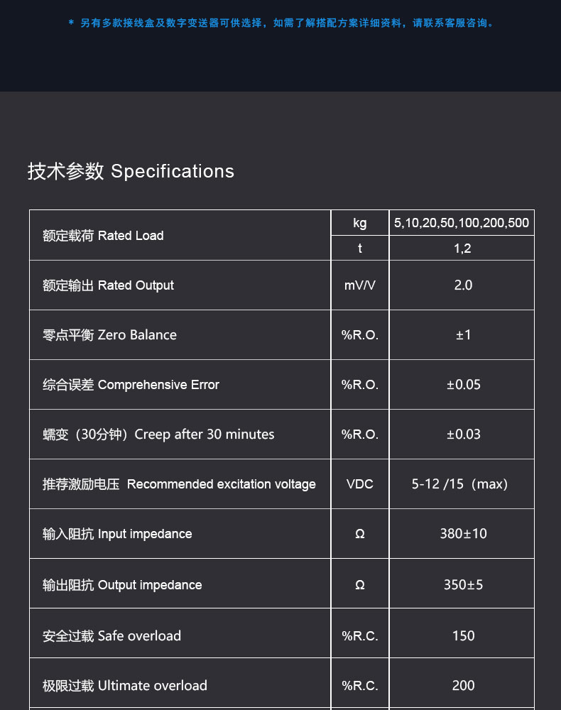 C420稱重傳感器
