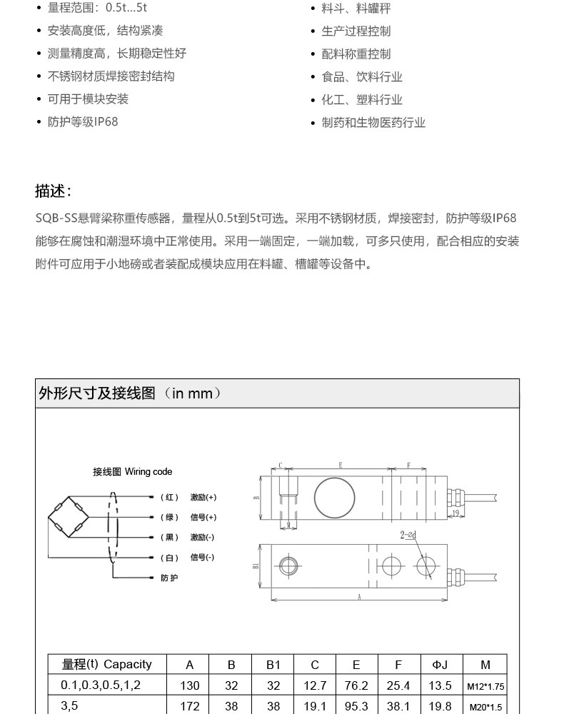 不銹鋼傳感器
