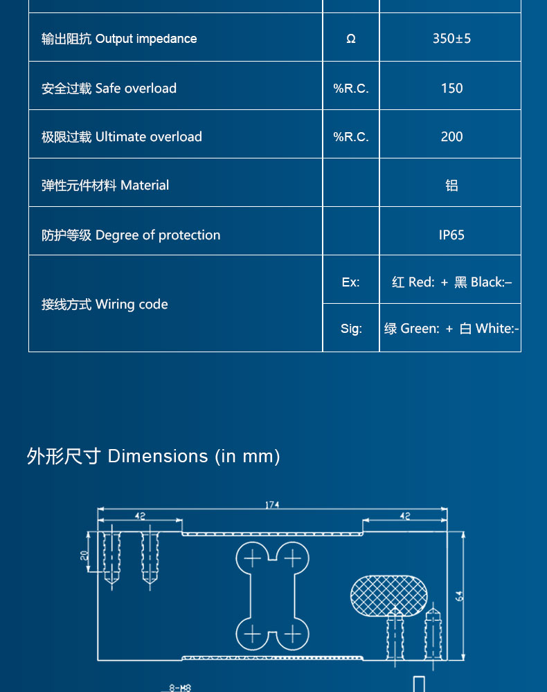 平行梁傳感器