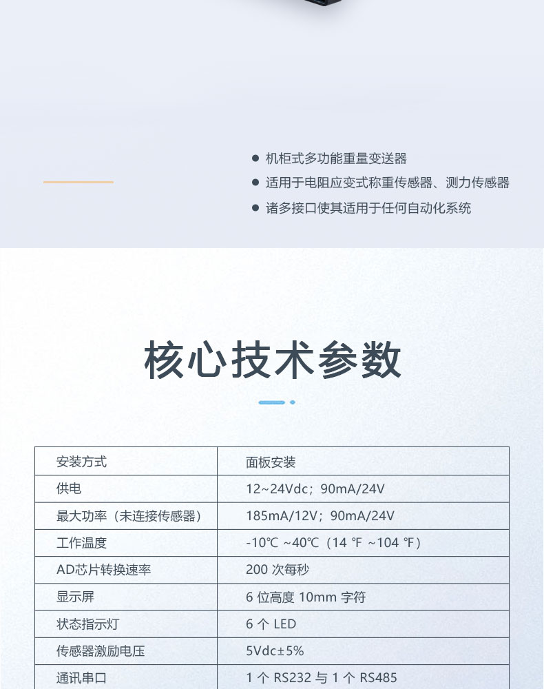多通道稱(chēng)重控制器